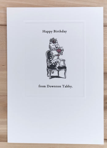 Happy Birthday from Downton Tabby